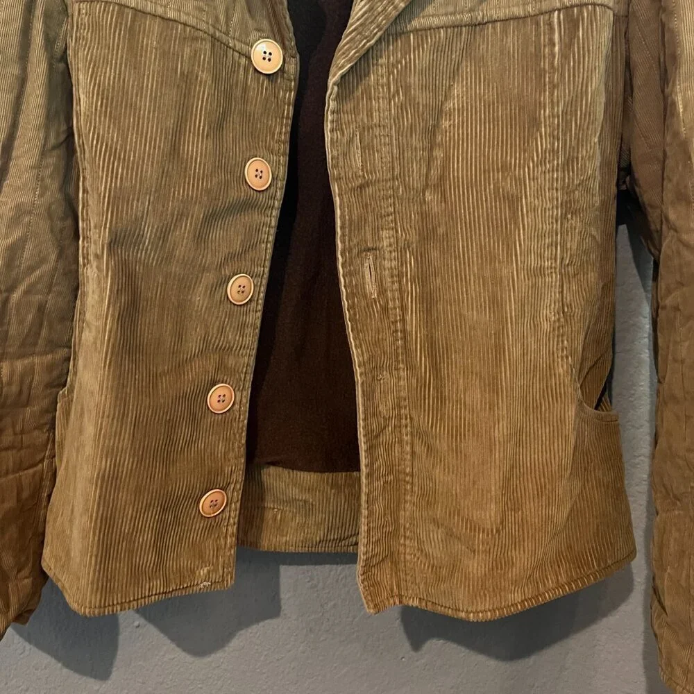 VINTAGE MENS JOSEPH MAGNIN MALACD PACEL Made in France CORDUROY BARN JACKET US38